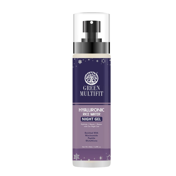 Hyaluronic and Rice Water Night Gel - Glass skin