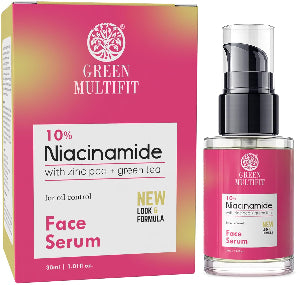 10% Niacinamidewith zinc pca and green tea. lightweight daily serum formulated to help improve the look of uneven tone and pores.