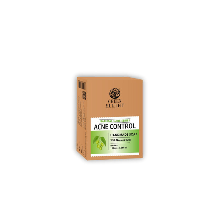 Natural acne control soap