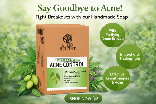 ACNE CONTROL SOAP with Neem & Tulsi