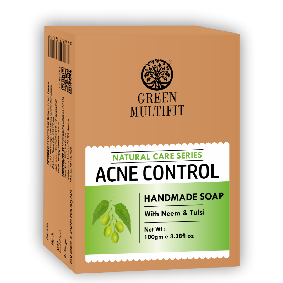 ACNE CONTROL SOAP with Neem & Tulsi