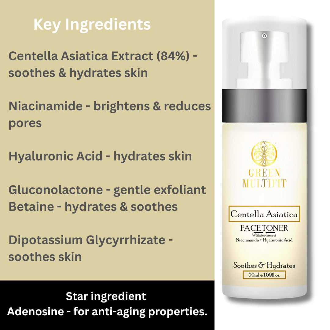 Centella Asiatic – Face Toner