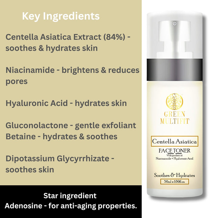 Centella Asiatic – Face Toner