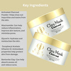 Charcoal Clay Mask 100gms Anti-Acne / Oily Skin