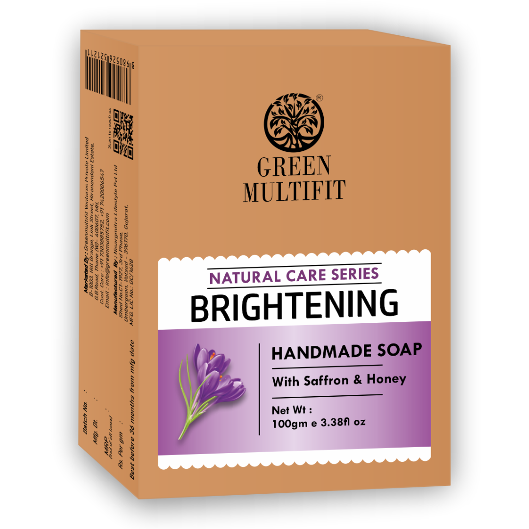 BRIGHTENING SOAP with Saffron & Honey