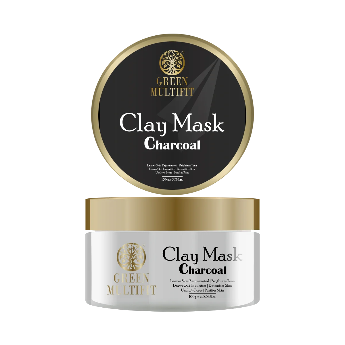 Charcoal Clay Mask 100gms Anti-Acne / Oily Skin