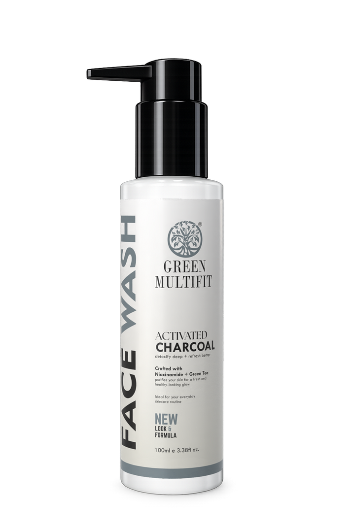 Charcoal face wash- helps to maintain healthy complexion. 100ml
