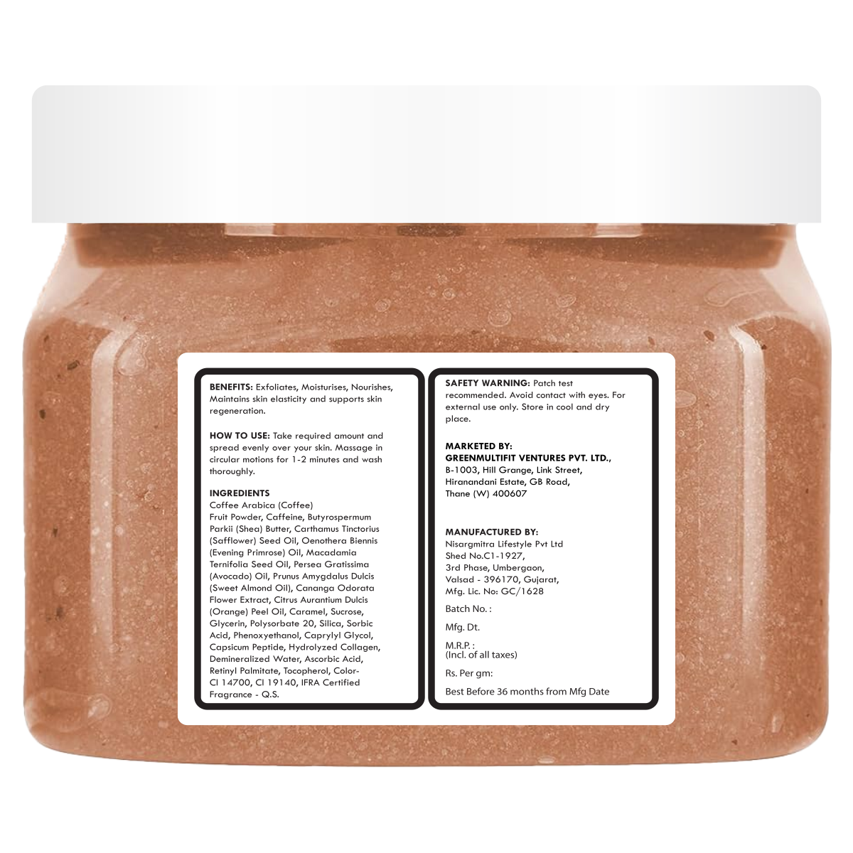 Iced Coffee - Shea Butter Sugar Scrub