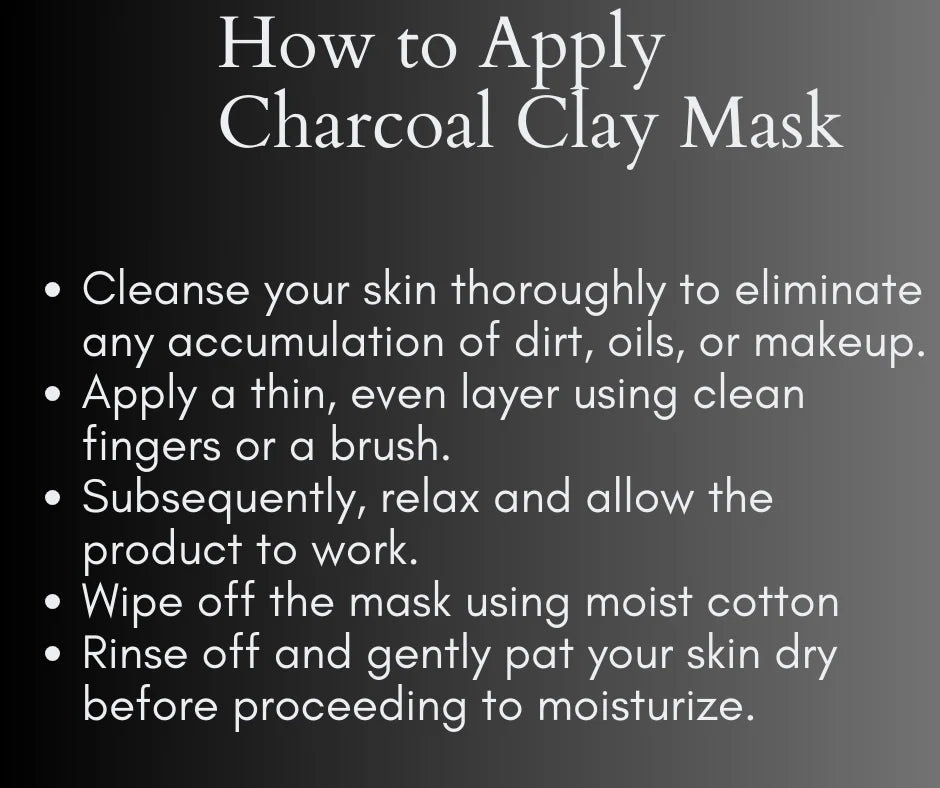 Charcoal Clay Mask 100gms Anti-Acne / Oily Skin