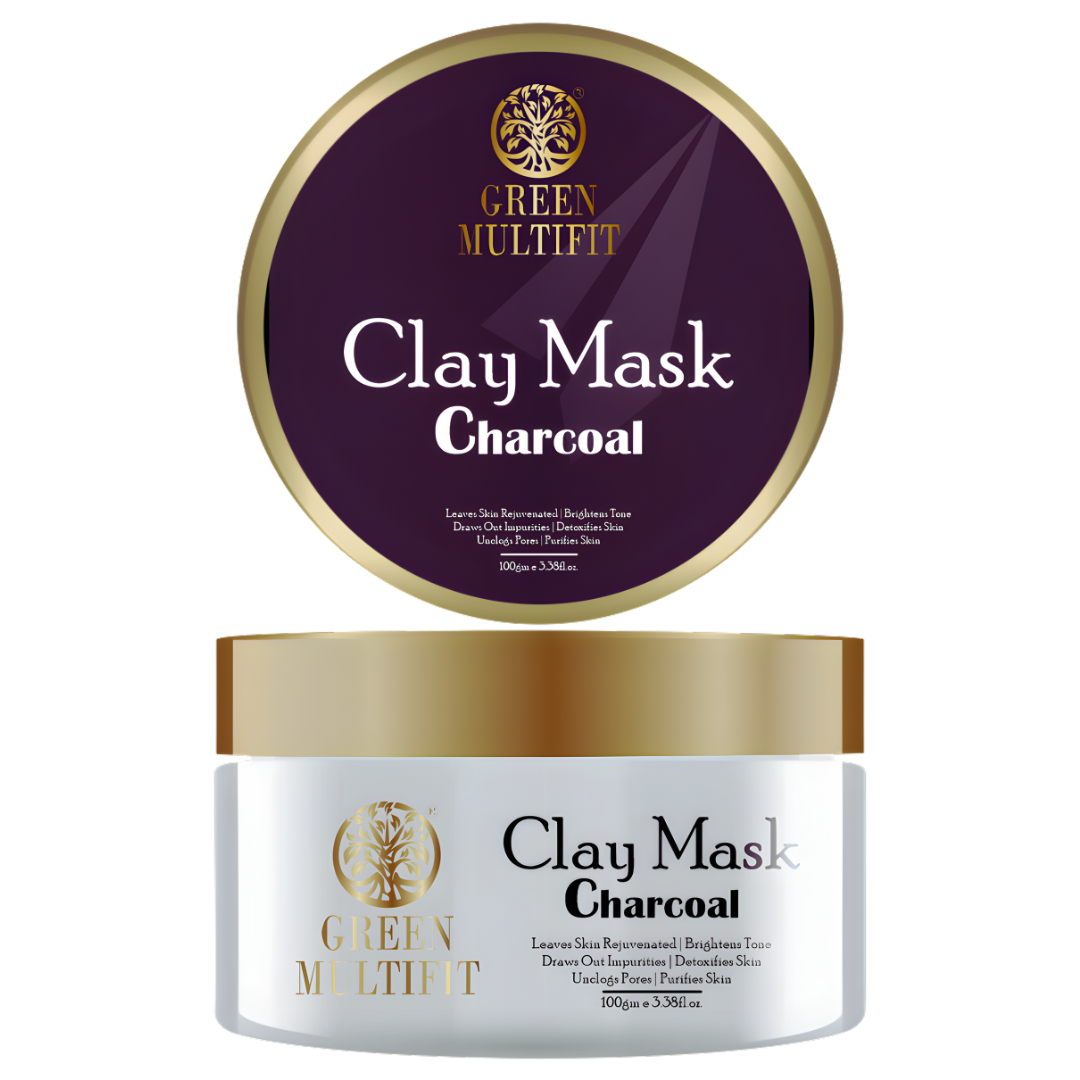 Charcoal Clay Mask 100gms Anti-Acne / Oily Skin