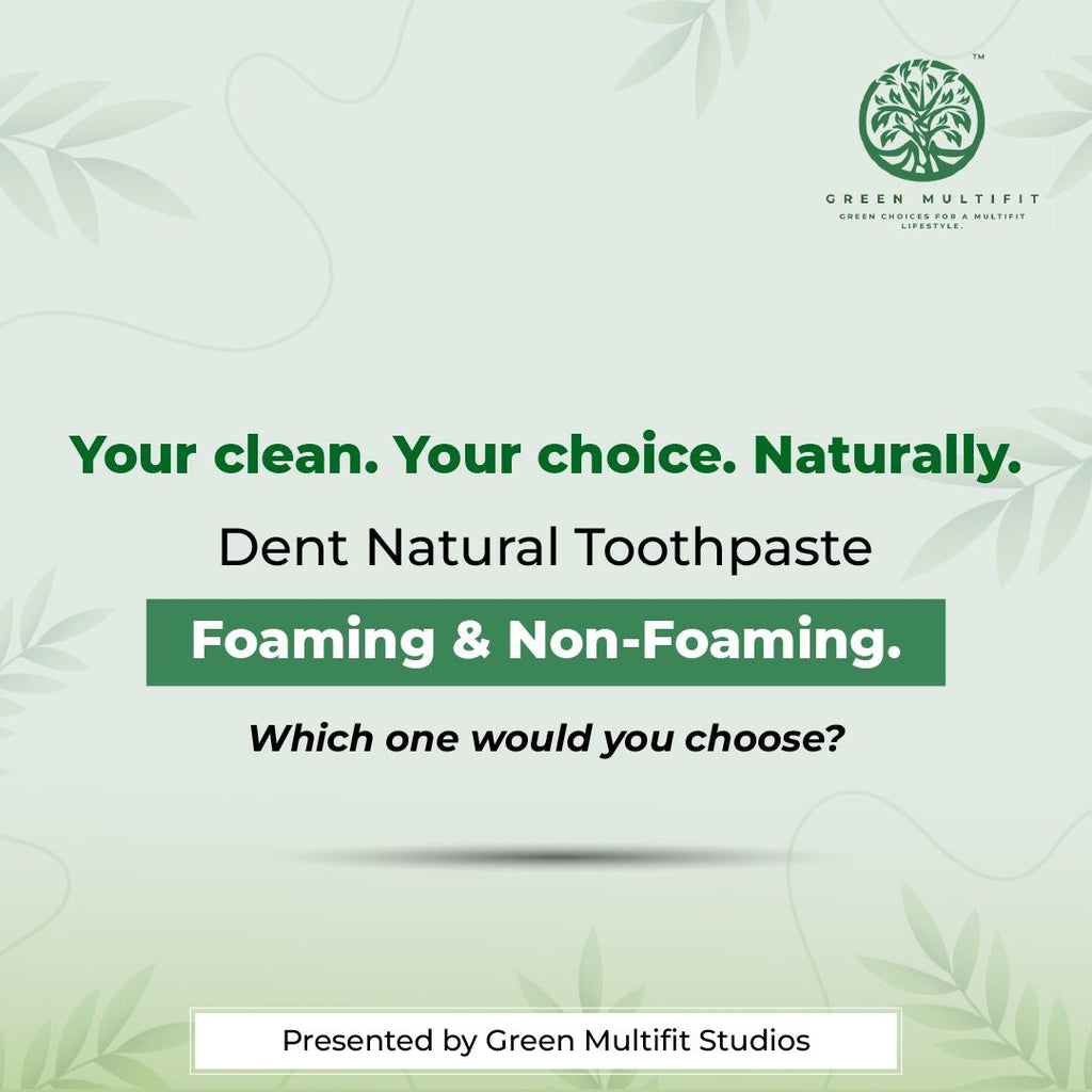 Dent Natural Herbal Toothpaste – Free from Harmful Chemical | Helps to Freshen Breath, Cavity Protection, Enamel Strength, Natural Whitening & Gum Care – 150g