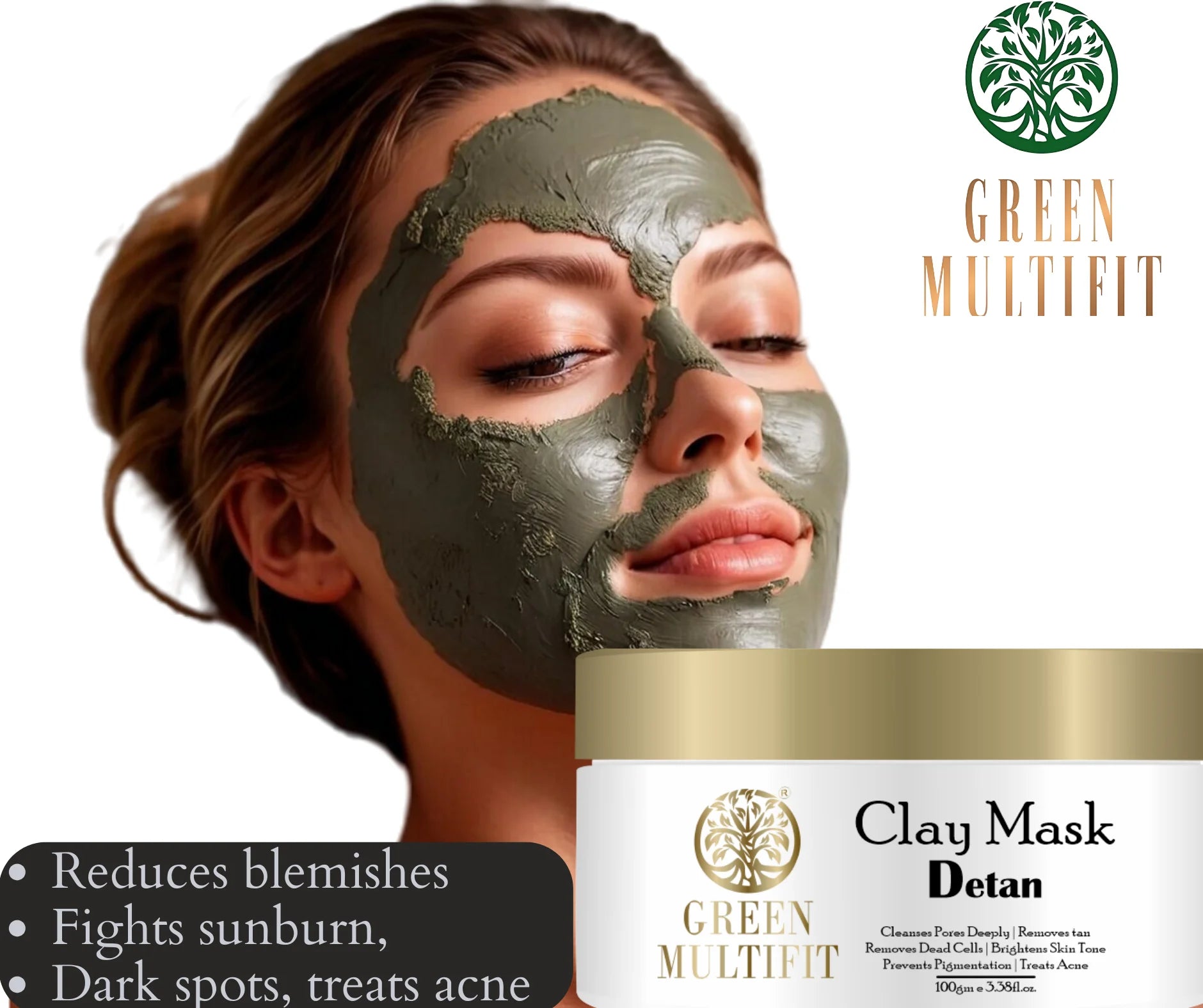 Detan Clay Mask 100gms