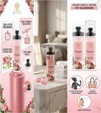 GreenMultiFit Pink Glamour Body Mist | Lightweight Everyday Fragrance | 100 ml