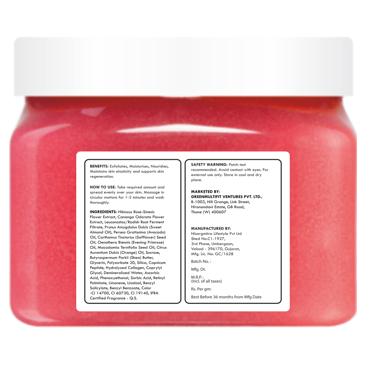 Pink Hibiscus - Shea Butter Sugar Scrub