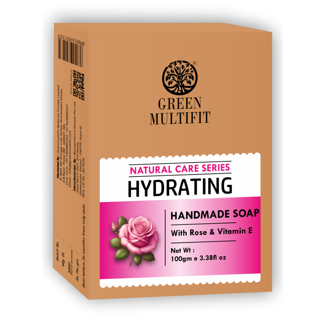 HYDRATING SOAP with Rose & Vitamin E