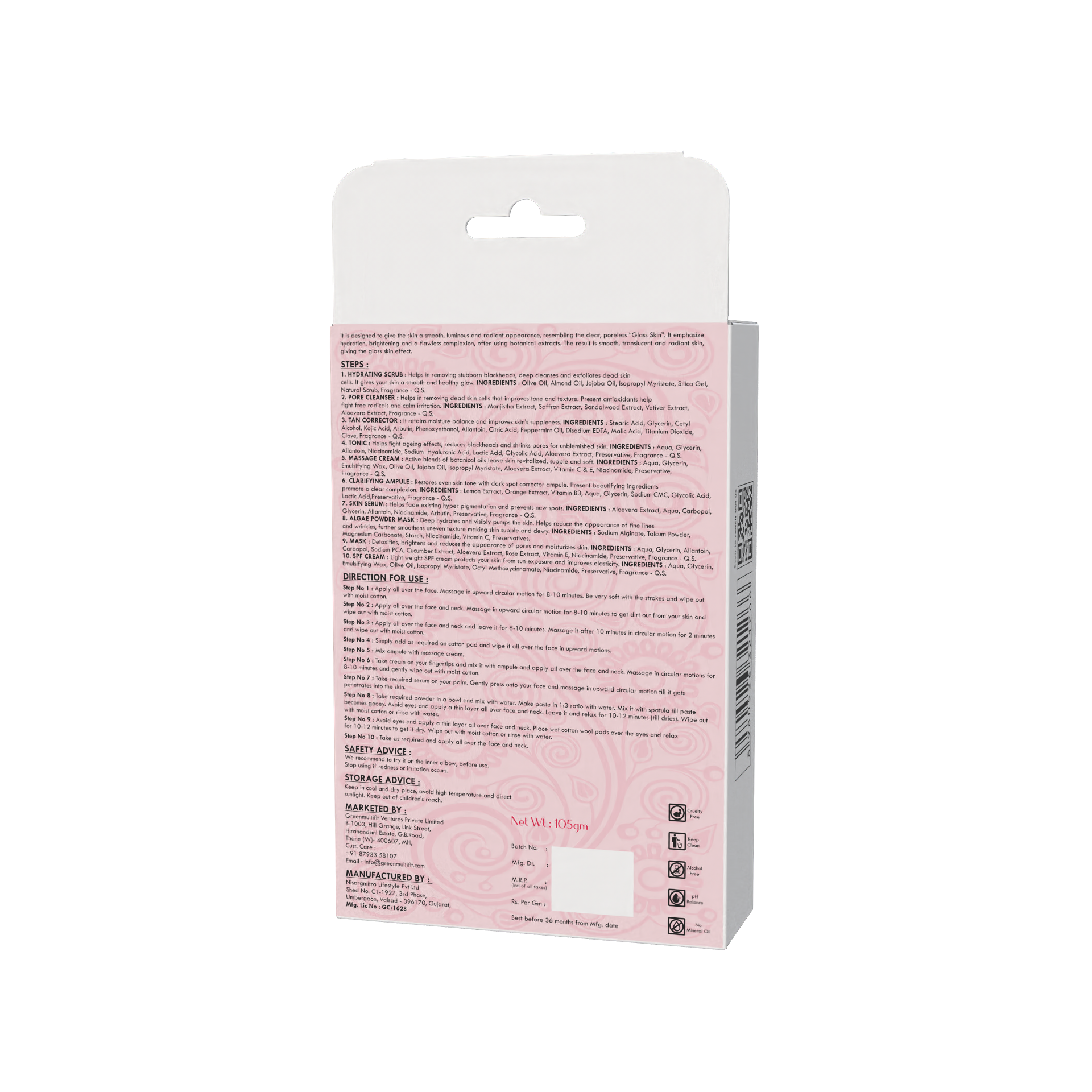 Korean Glass Skin Facial Kit