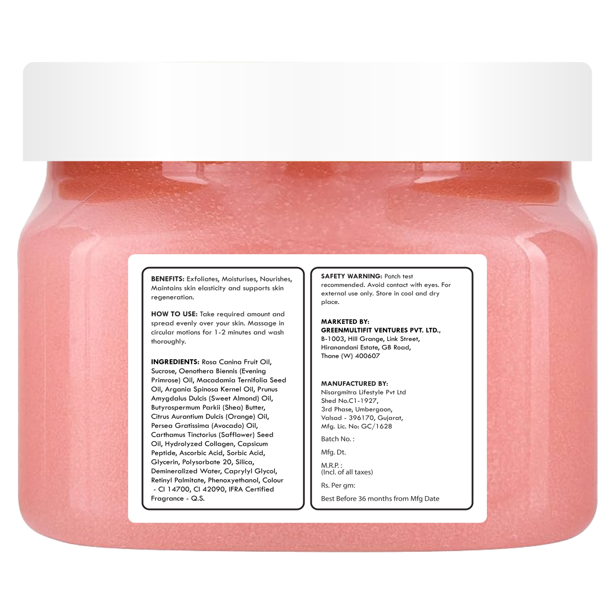 Imperial Rose - Cocoa Butter Sugar Scrub