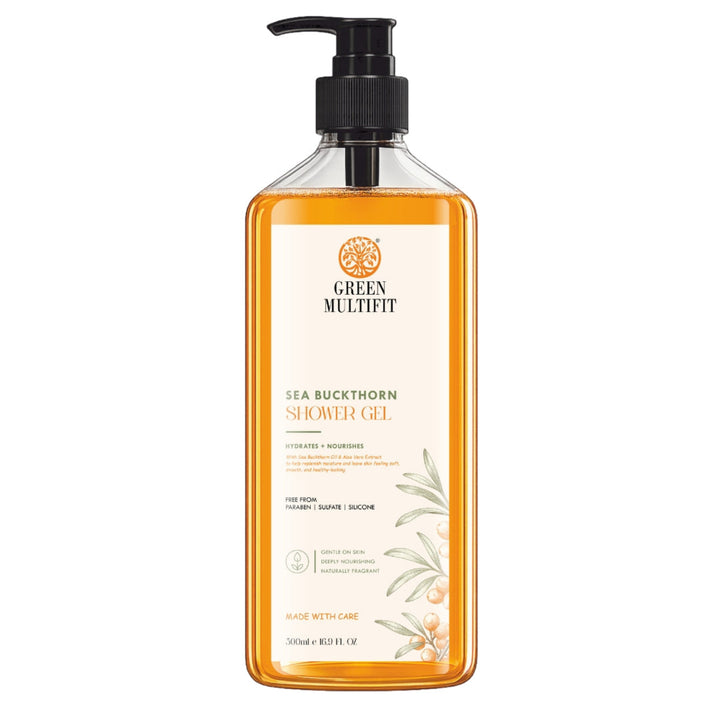 Green Multifit Sea Buckthorn Shower Gel 500ml
