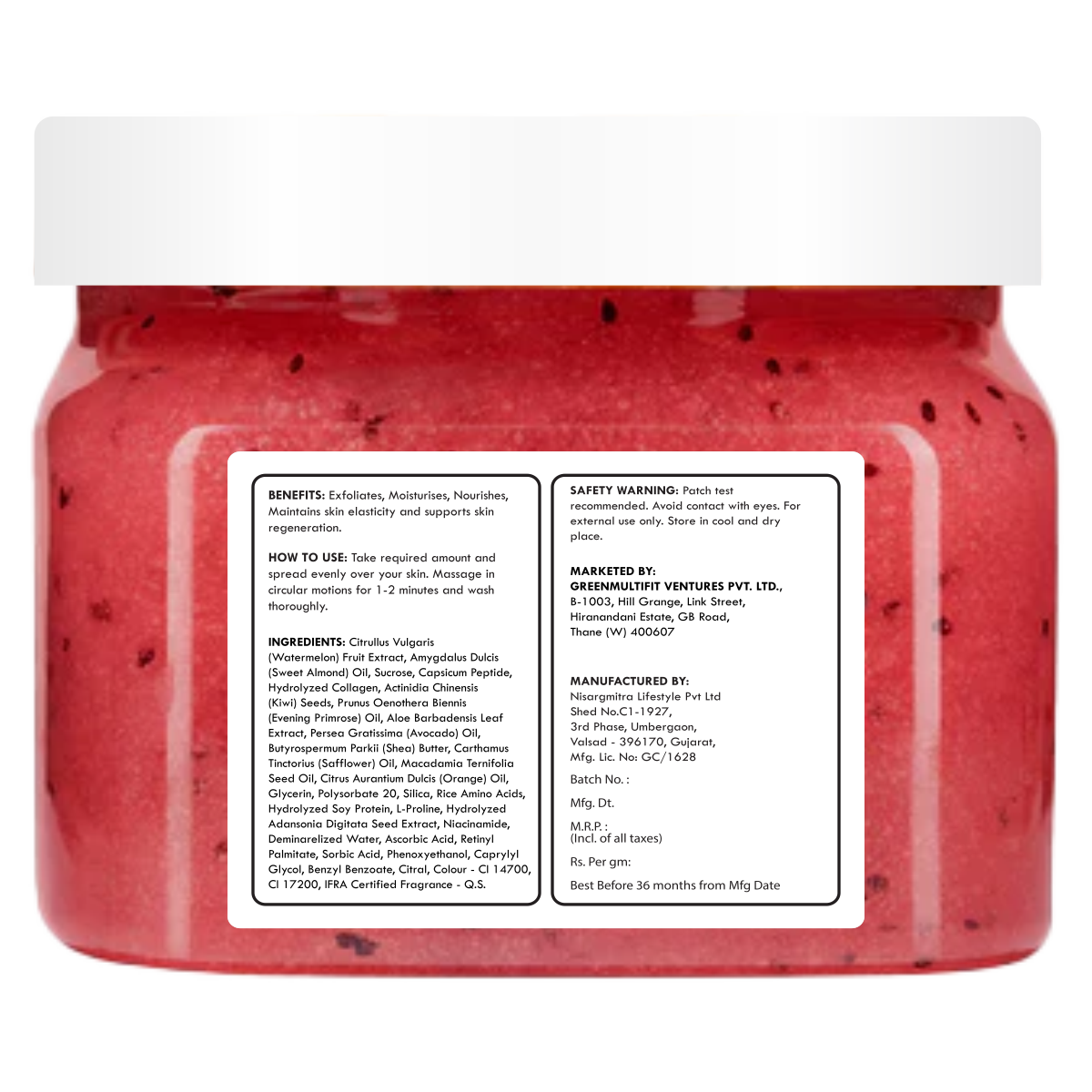 Watermelon Splash - Cocoa Butter Sugar Scrub