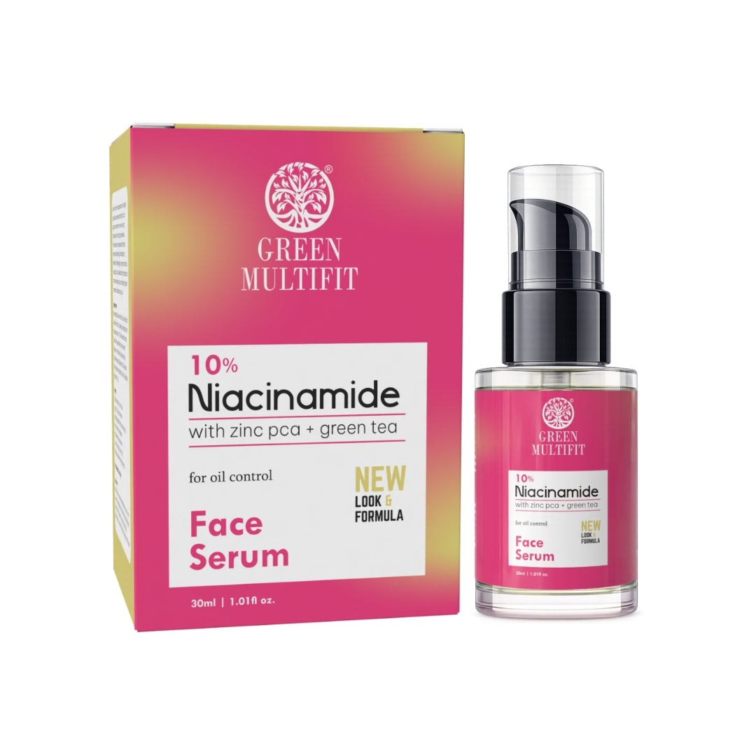 10% Niacinamidewith zinc pca and green tea. lightweight daily serum formulated to help improve the look of uneven tone and pores.