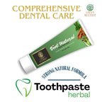 Dent Natural Herbal Toothpaste – Free from Harmful Chemical | Helps to Freshen Breath, Cavity Protection, Enamel Strength, Natural Whitening & Gum Care – 150g
