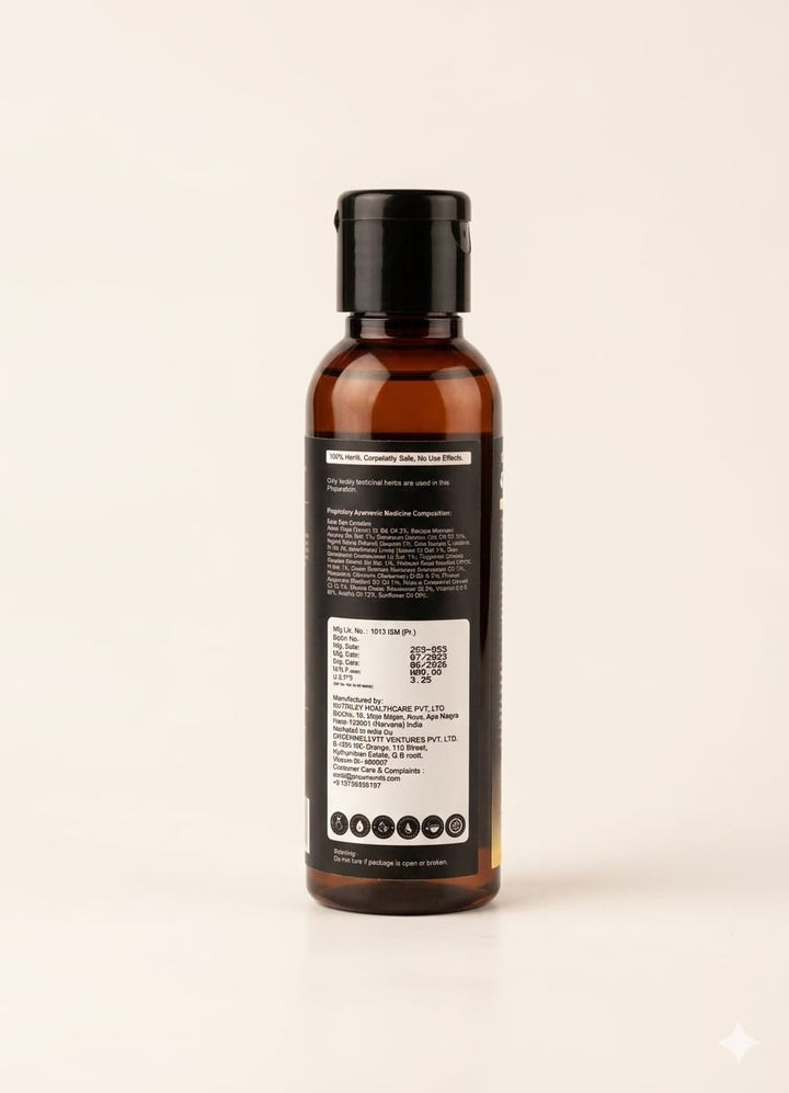Onion black seed hair oil