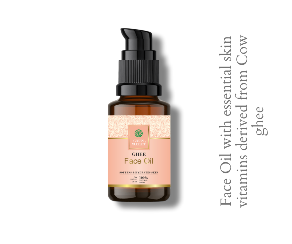 Face Oil - Infused with goodness of Ghee vitamins 30ml