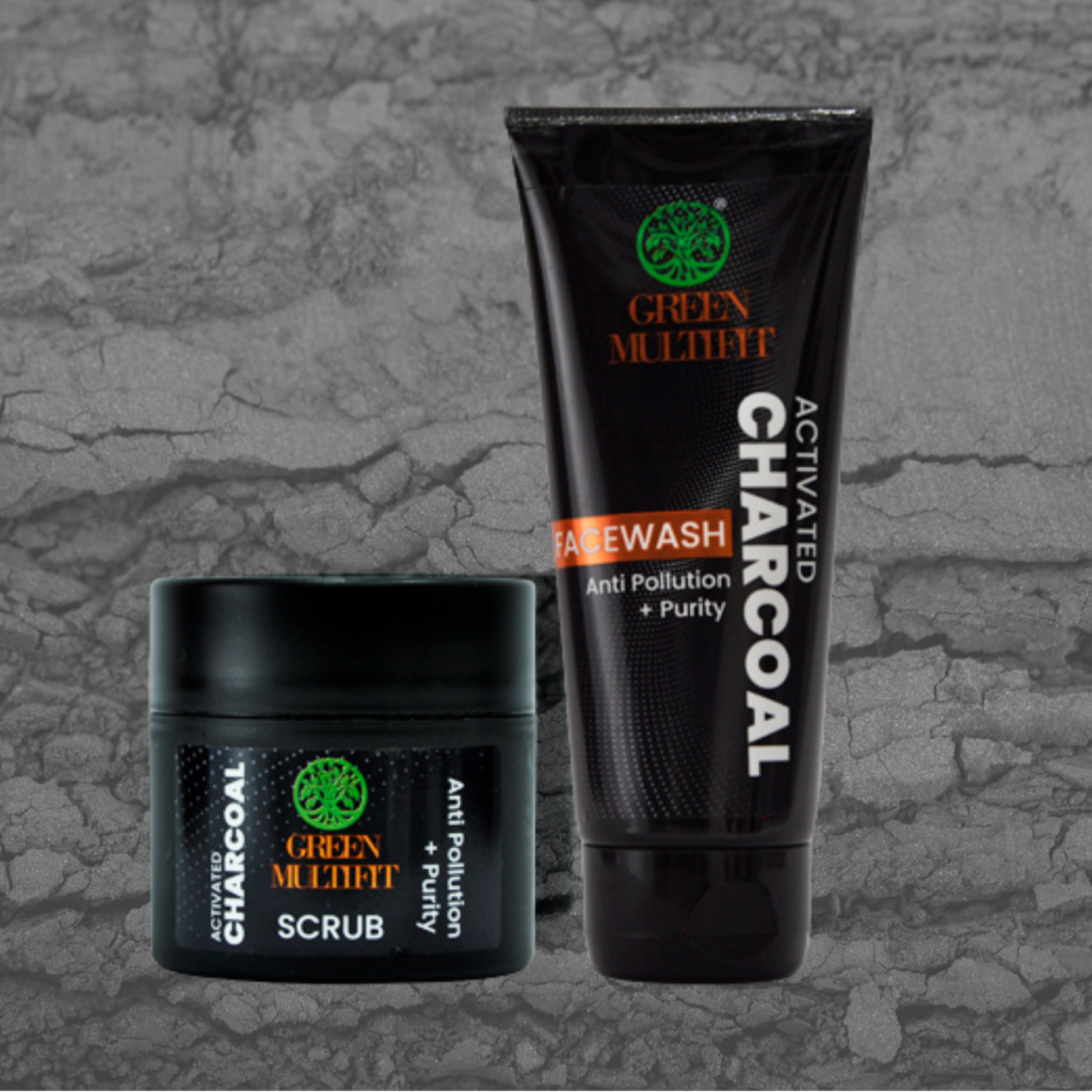 Charcoal Facewash & Scrub