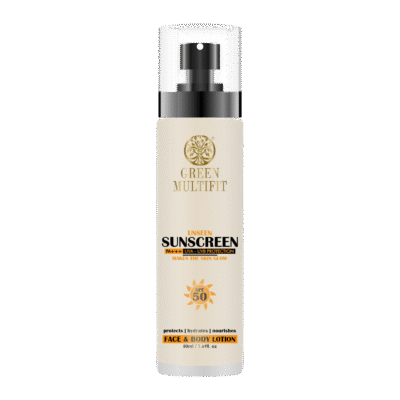 Unseen Sunscreen Face and Body Lotion SPF 50+++